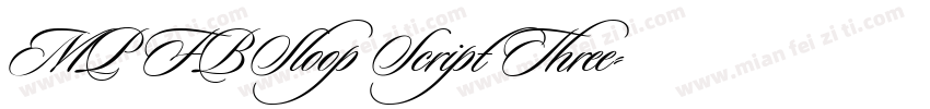 MP FBSloop Script Three字体转换